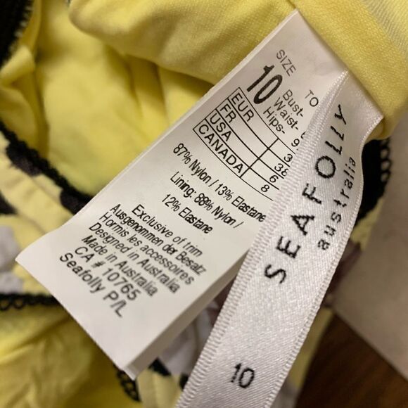 Seafolly Lola rose one piece swimsuit size 6 - Picture 7 of 8